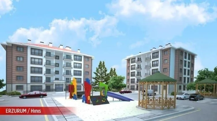 TOKİ Evleri Nasıl Olacak? TOKİ Evlerinin Örnek Daire Görselleri 2+1 ve 3+1 Daire Planları 15