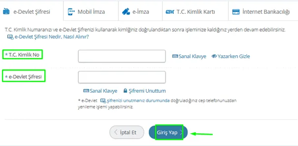 2023 Trafik Cezası Borç Yapılandırma Ekranı 2
