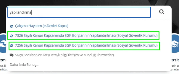 2023 Trafik Cezası Borç Yapılandırma Ekranı 3