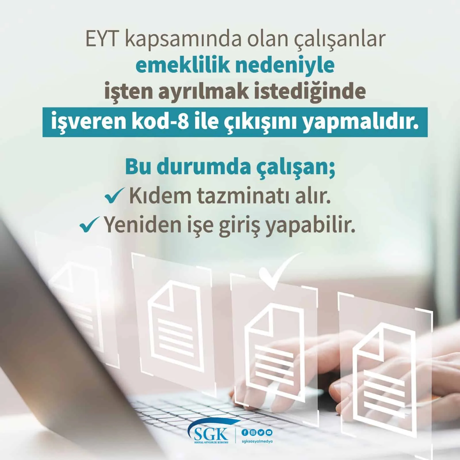 EYT İçin SGK Gelen Evrak Dosyasına Kaldırılmış Ne Demek?