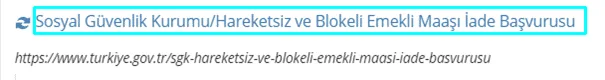 E-Devlet Emekli Maaşı Sorgulama İşlemi 11