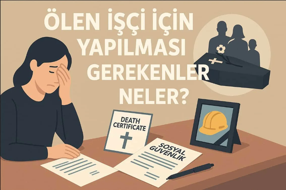 Ölen İşçi İçin Yapılması Gerekenler Neler? DETAYLI REHBER