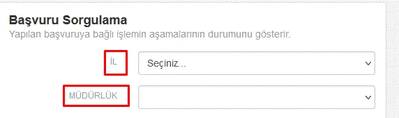 Tapu Başvuru Sorgulama Ekranı 5