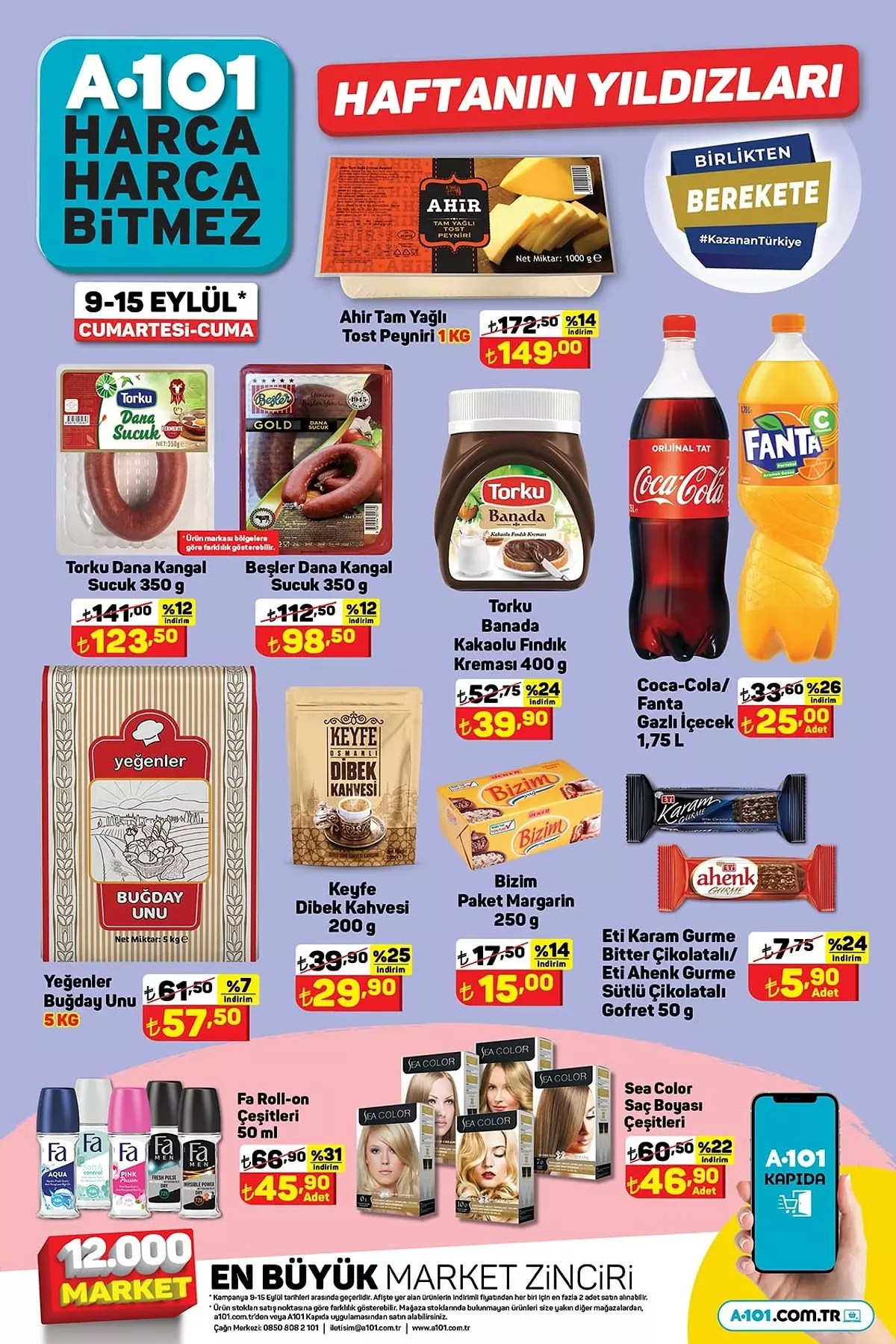 A101, BİM ve ŞOK İndirim Günleri Başlıyor! 8 - 15 Eylül Haftalı Ürün Listesinde Neler Var?