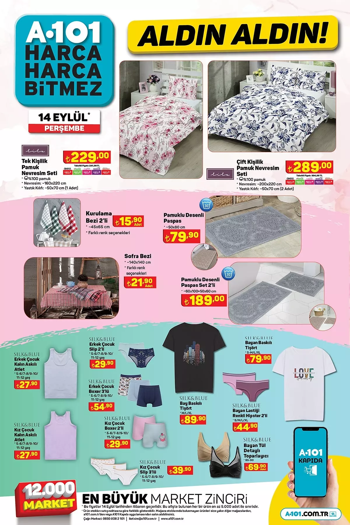 A101, BİM ve ŞOK İndirim Günleri Başlıyor! 8 - 15 Eylül Haftalı Ürün Listesinde Neler Var? 18