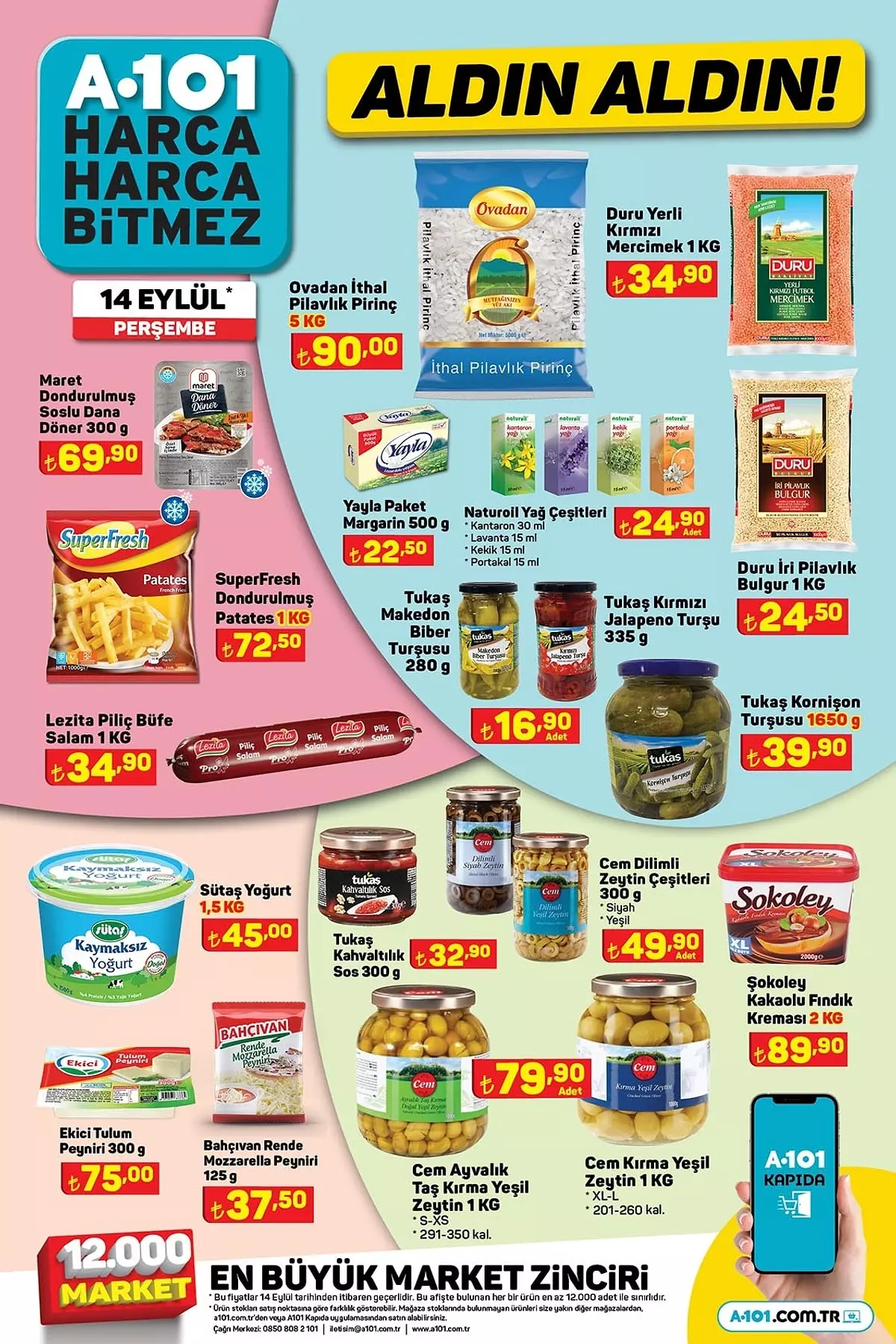 A101, BİM ve ŞOK İndirim Günleri Başlıyor! 8 - 15 Eylül Haftalı Ürün Listesinde Neler Var? 20