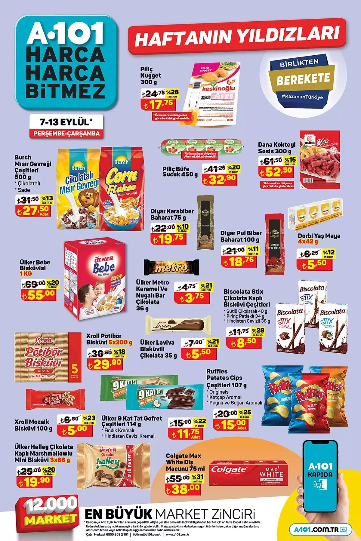 A101, BİM ve ŞOK İndirim Günleri Başlıyor! 8 - 15 Eylül Haftalı Ürün Listesinde Neler Var? 3