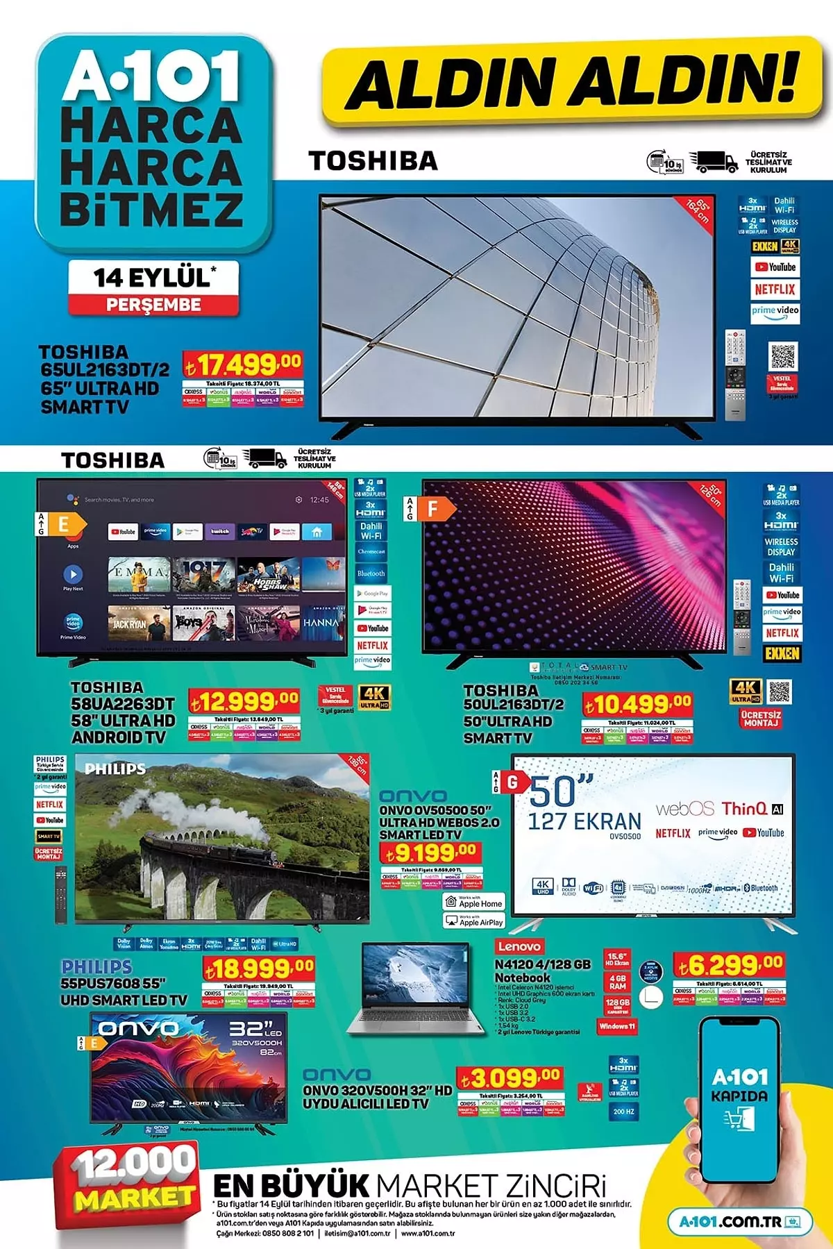 A101, BİM ve ŞOK İndirim Günleri Başlıyor! 8 - 15 Eylül Haftalı Ürün Listesinde Neler Var? 9