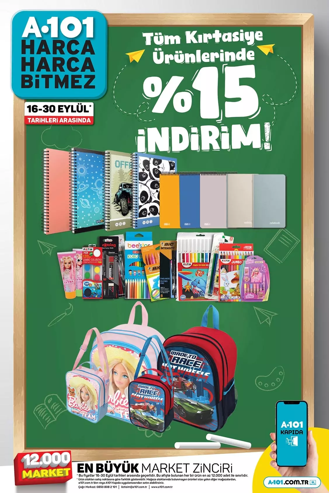 İndirim Günleri Başlıyor! 22 Eylül A101, BİM ve ŞOK Aktüel Ürünler Listesinde Ne Var 10