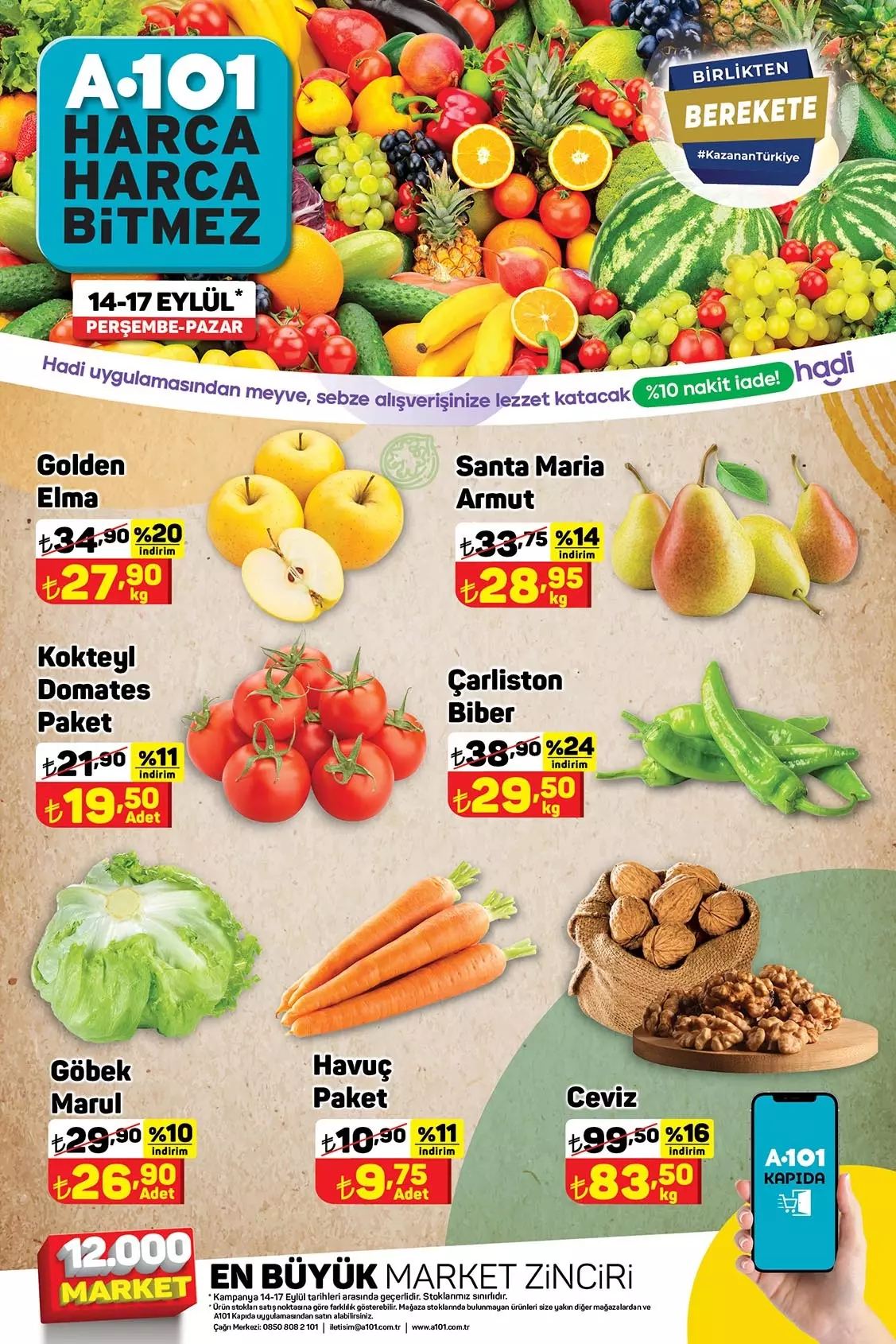 İndirim Günleri Başlıyor! 22 Eylül A101, BİM ve ŞOK Aktüel Ürünler Listesinde Ne Var 9
