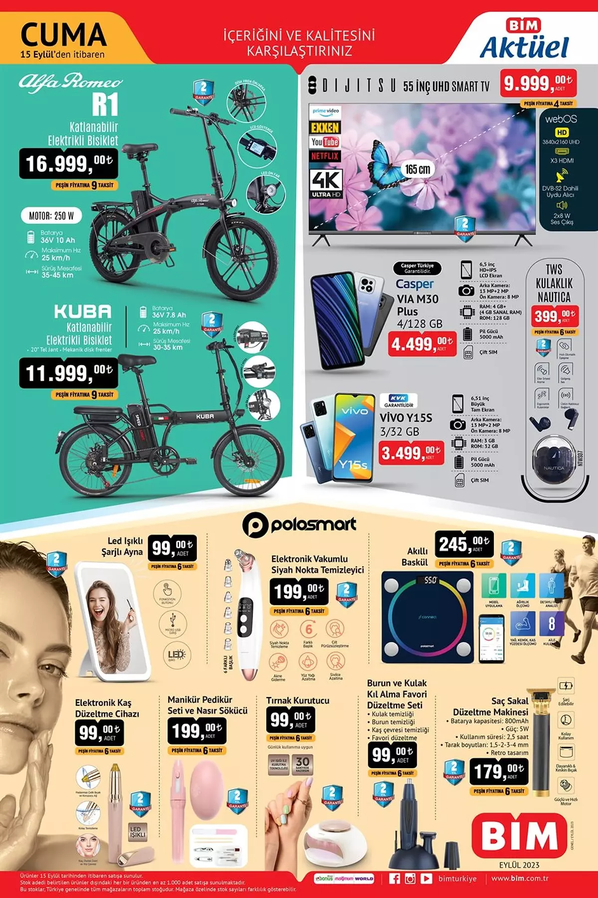 A101, BİM ve ŞOK İndirim Günleri Başlıyor! 8 - 15 Eylül Haftalı Ürün Listesinde Neler Var? 25