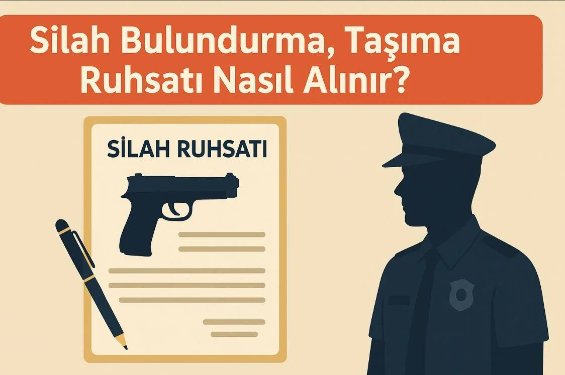 Silah Bulundurma, Taşıma Ruhsatı Nasıl Alınır? 2025 GÜNCEL
