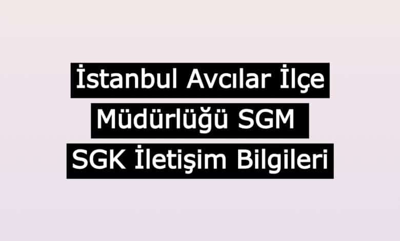 avcilar sgk
