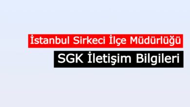 sgk sirkeci iletisim