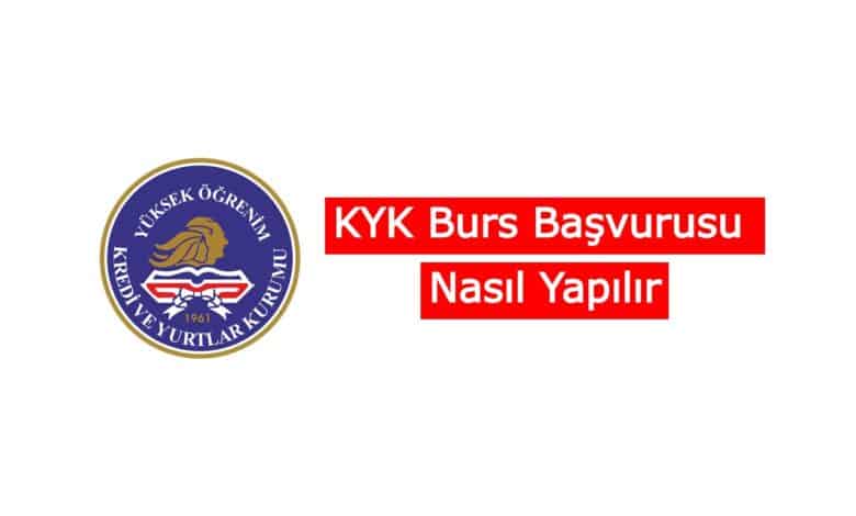 kyk burs basvurusu nasil yapilir