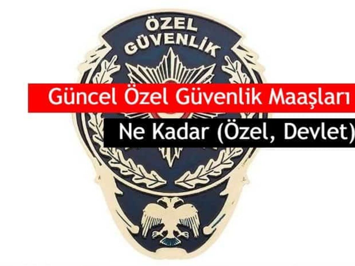 2021 Guncel Ozel Guvenlik Maaslari Ne Kadar Ozel Devlet