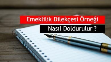 emeklilik dilekce ornegi naisl doldurulur