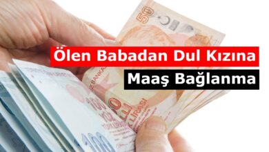 olen babadab dul kizina maas baglanma kosulu