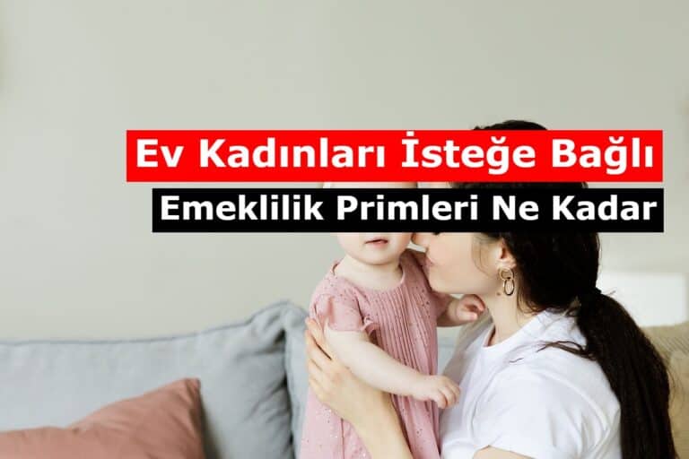 ev kadınlarına emeklilik