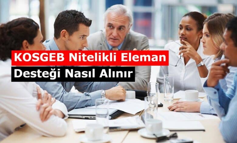 kosgeb nitelikli eleman destegi nasil alinir