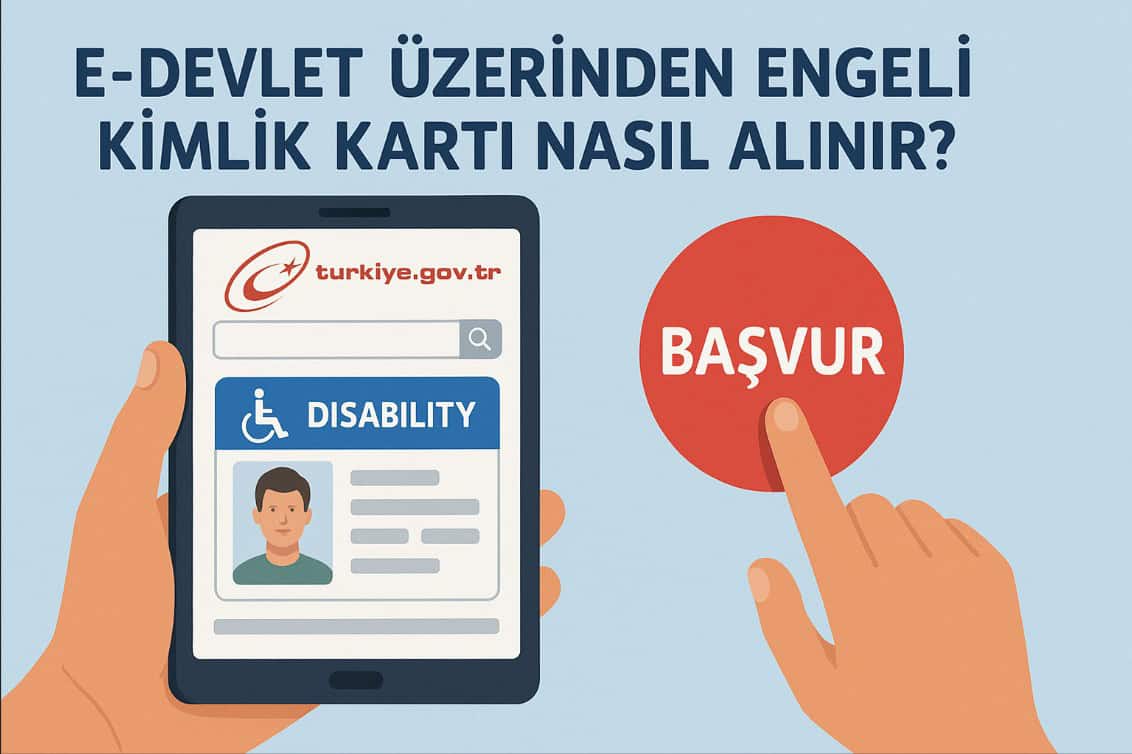 E-Devlet Üzerinden Engelli Kimlik Kartı Nasıl Alınır