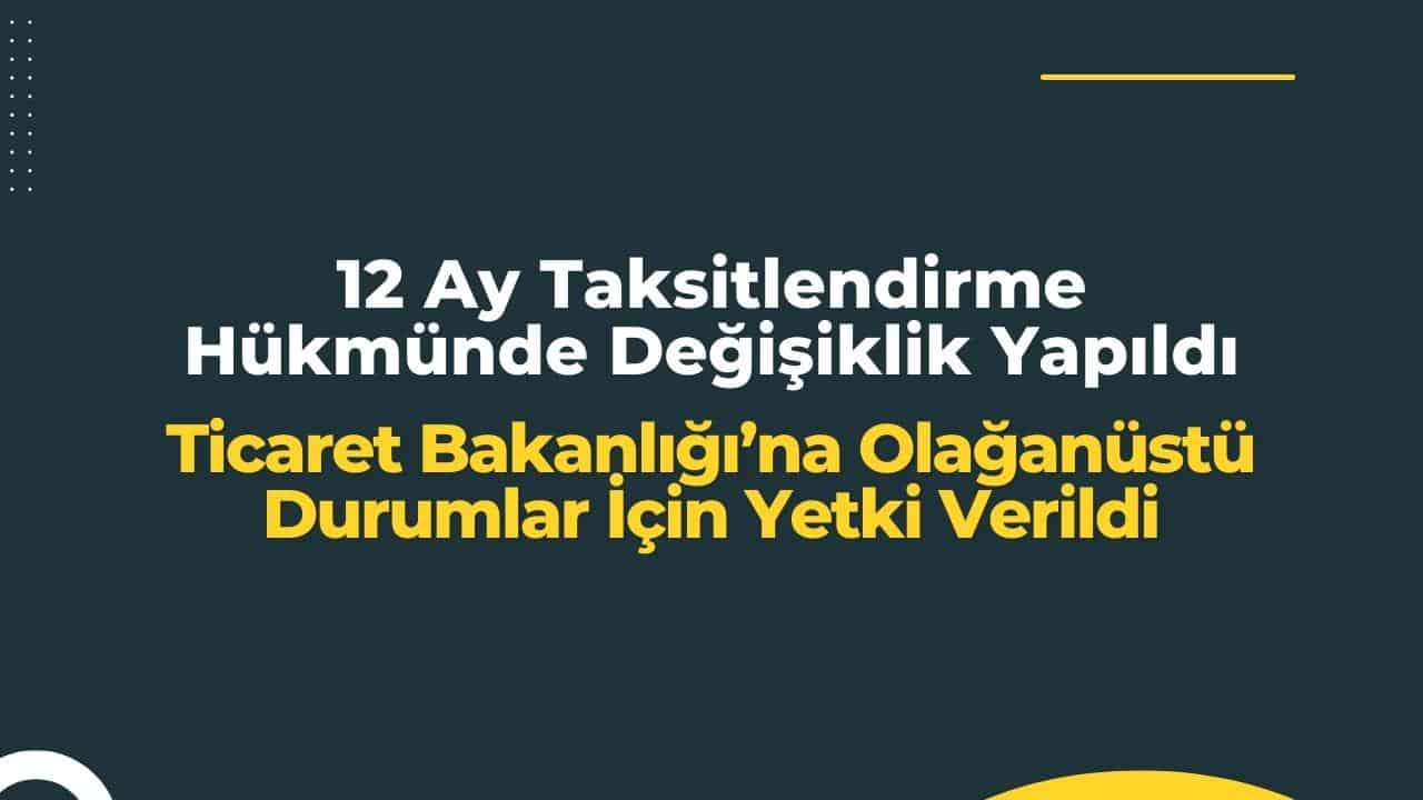 12ay taksitlendirme hukmu