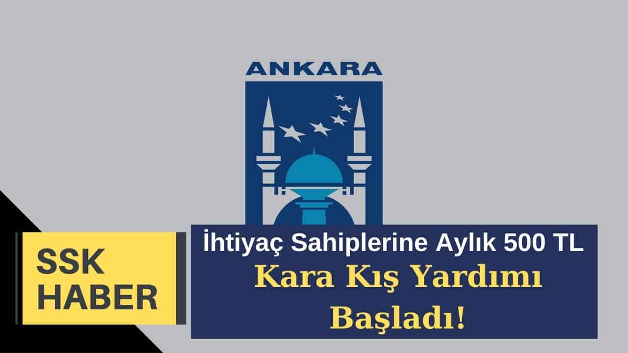 ankara belediyesi 500tl karakis yardimi