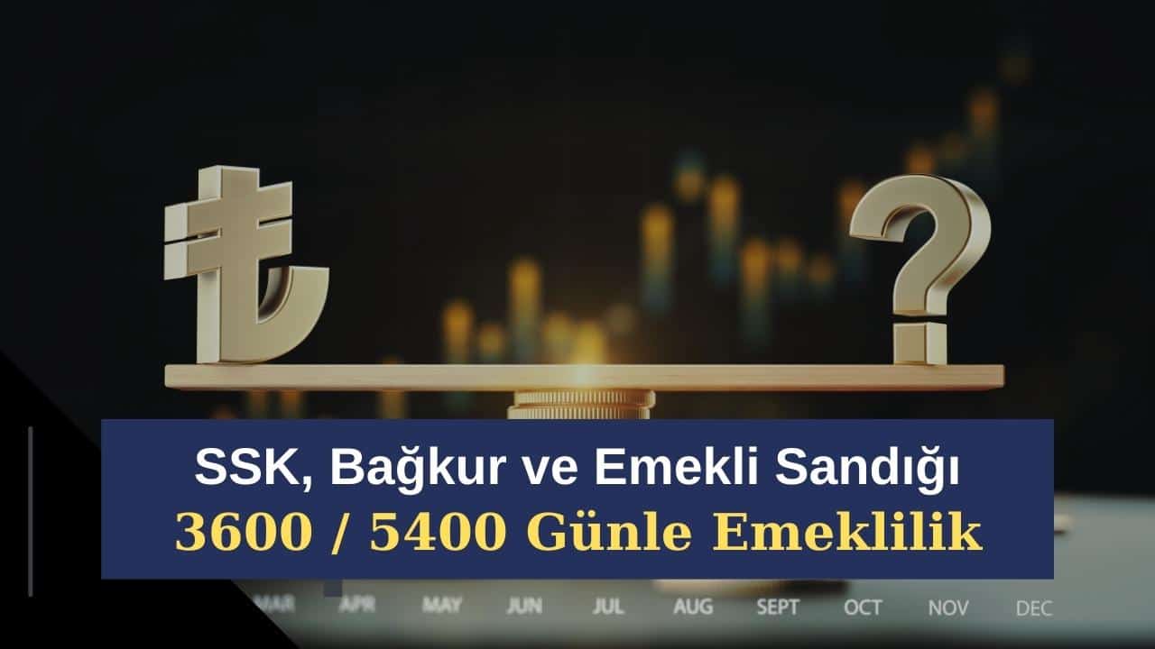 eyt 3600 gunle emeklilik