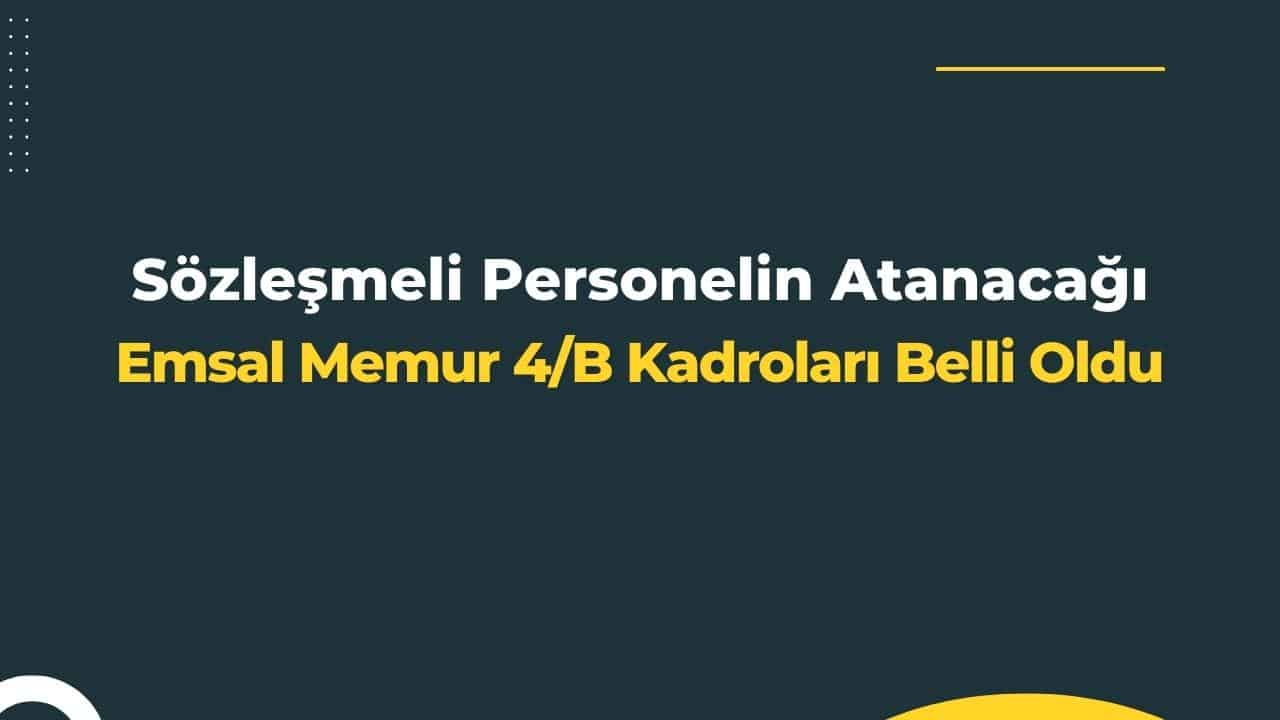sozlesmeli memur emsal karar