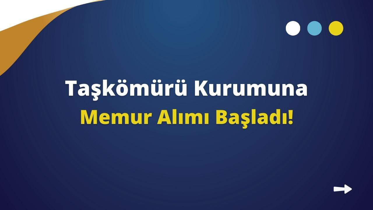 taskomuru memur alimi basladi