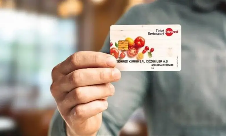 Edenred Kart Geçen Yerler